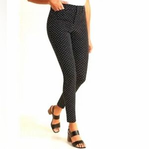 Old Navy Black Pixie Polka Dot Ankle Pant NWOT
